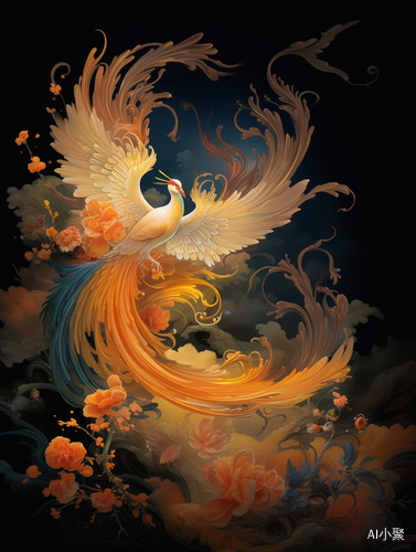 Romantic Ancient Style: Noble Phoenix and Oriental Poetry