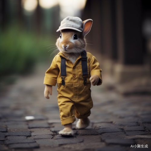 帅气小兔子的休闲穿搭