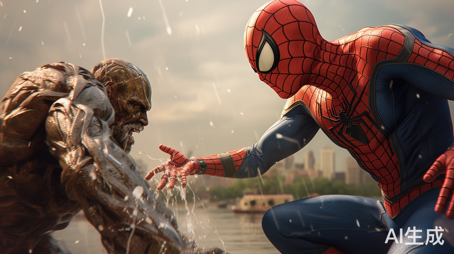 蜘蛛侠被蜥蜴博士困住无法反抗