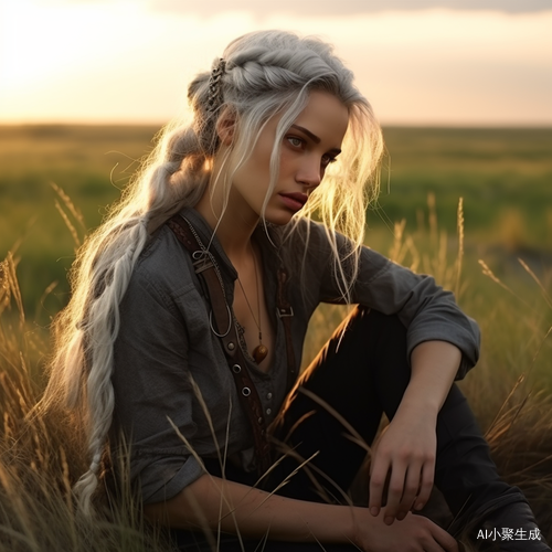女性写实风格摄影图片