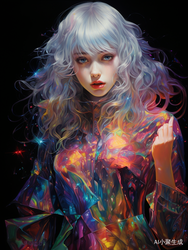 镭射女孩的美丽与神秘