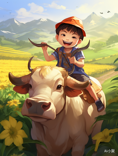 Revived Historic Art: Chinese Rural Idyllic Scenery Illustrated with Style