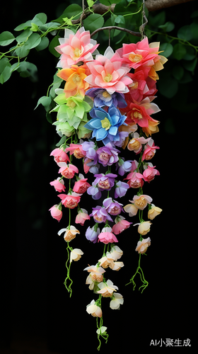 Hybrid Flowers: Multi-strung Gradient Color with Ultra-Realistic Photography