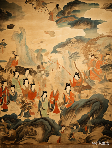 敦煌壁画飞天