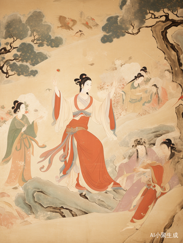 敦煌壁画飞天