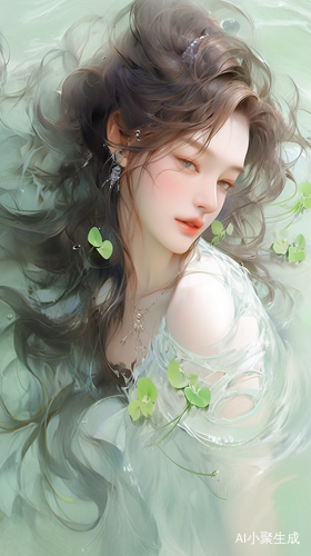 冷艳中添妩媚，美若初见