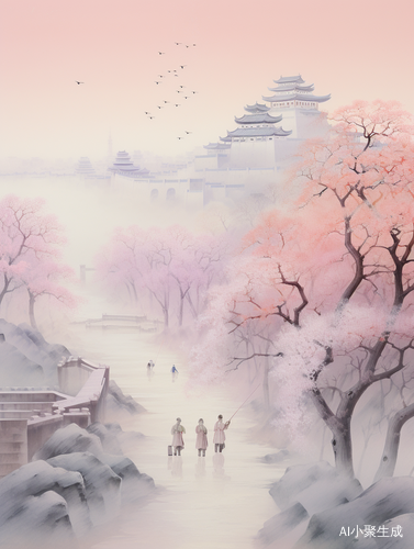 Ancient City Wall: Traditional Chinese Landscape Walk