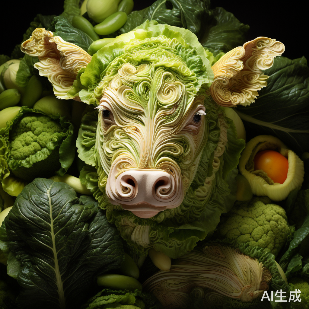 白菜与牛的融合