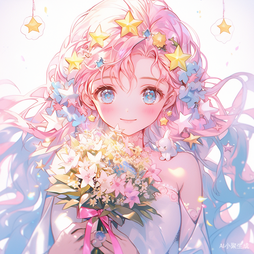 星星女孩的精致画质与灵动姿态