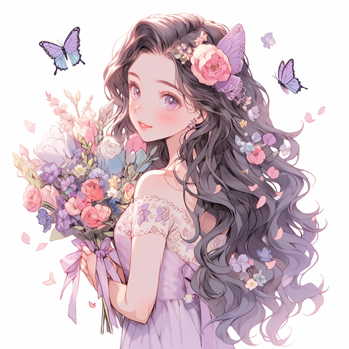 仙境中的花仙子