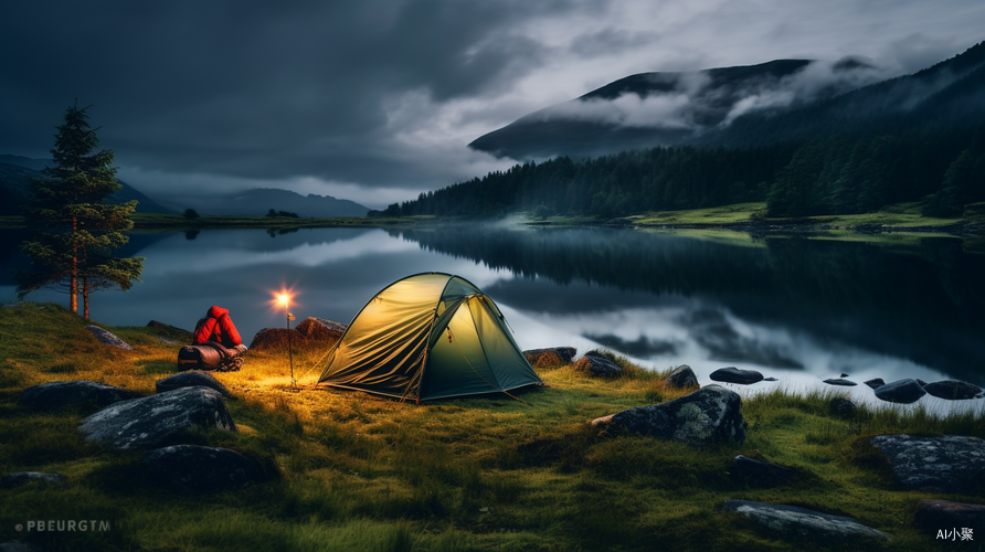 Enchanting Camping Experience: Nature's Beauty Captured