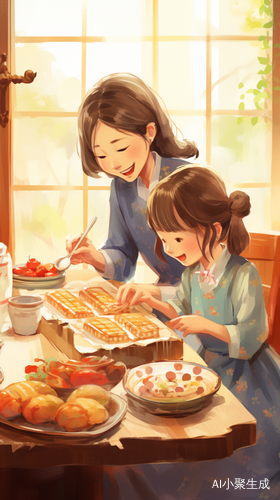 春节家庭团聚