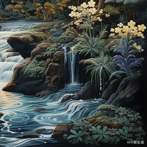 白水泉旁日月明