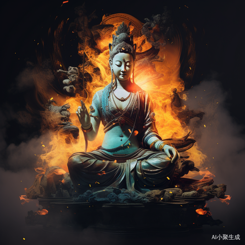 观音菩萨：天空中的极品中国风