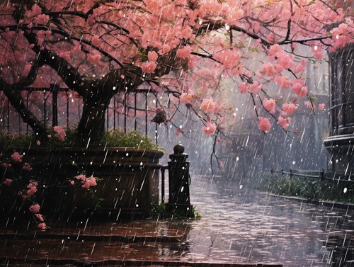 春雨，