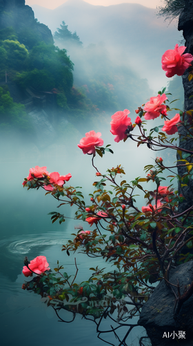 繁花似锦的烟雨江南