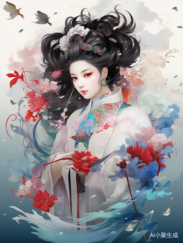 AI绘画｜国潮戏剧之美，美到窒息