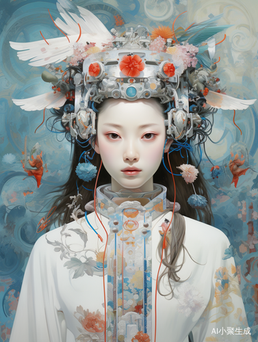 AI绘画中的中国元素与艺术家的致敬
