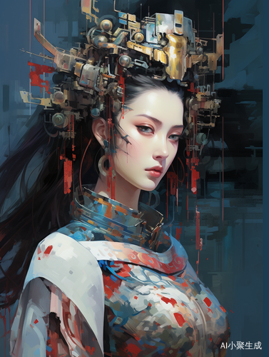 AI绘画中的中国元素与艺术家的致敬