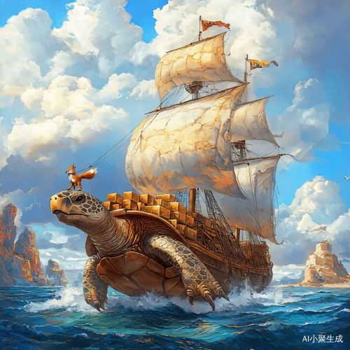 主人，我是老龟，我不远万里游过茫茫大海，把招财驮过来了，我想送给你这个有缘人，你需要吗