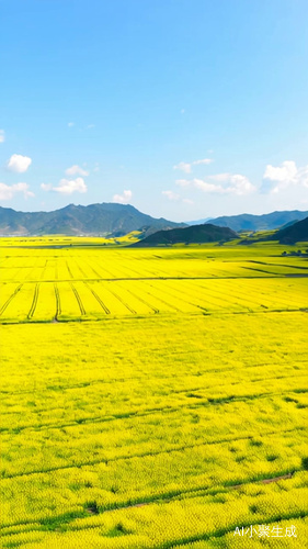 万亩油菜花