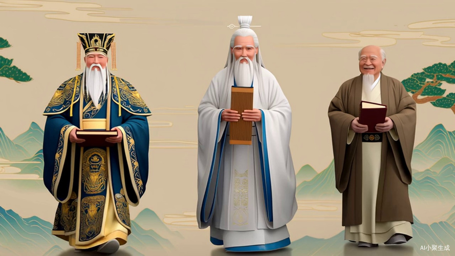周文王老子孔子跨时空赠送人文经典给现代中国人